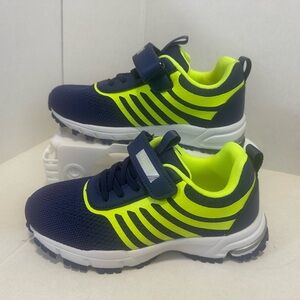 Sports shoes for running and school with light strap for children size 2